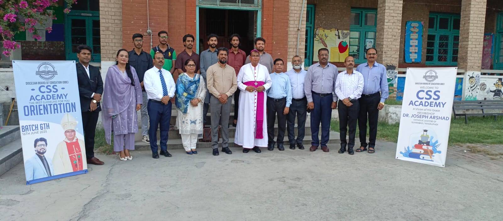 CSS vision of his grace Archbishop Dr. Joseph Arshad.