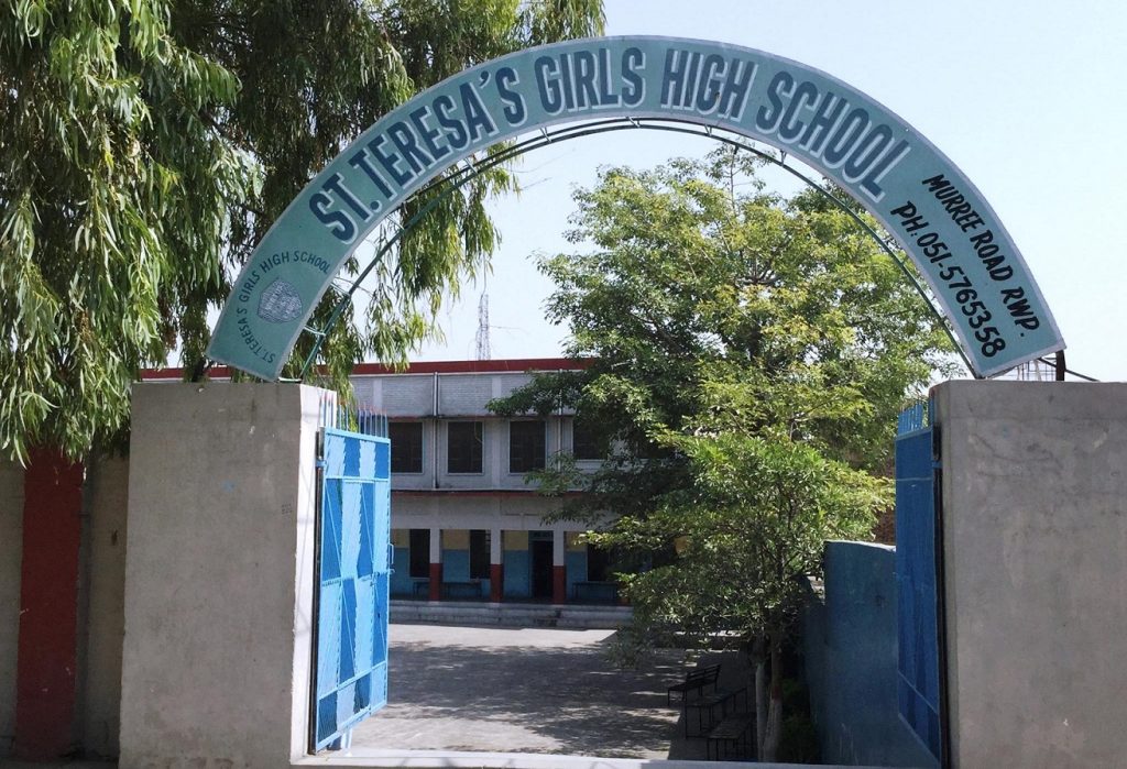 St. Theresa’s Girls High School Murree Road Rawalpindi